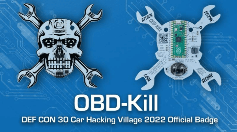 Defcon 30 Car Hacking Village Official Badge