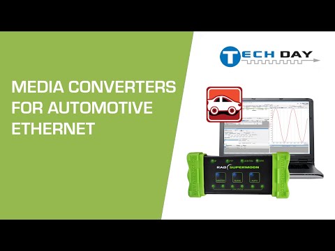 Media Converters for Automotive Ethernet