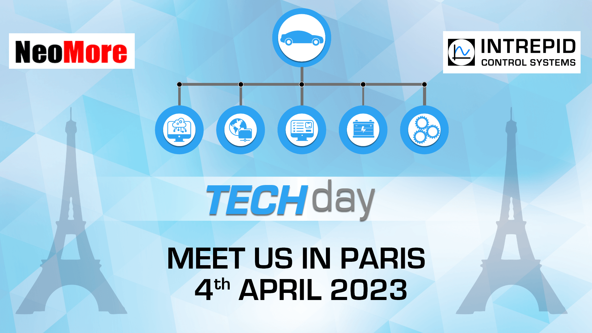 Join the NeoMore and Intrepid TechDay in Paris 4.April 2023!