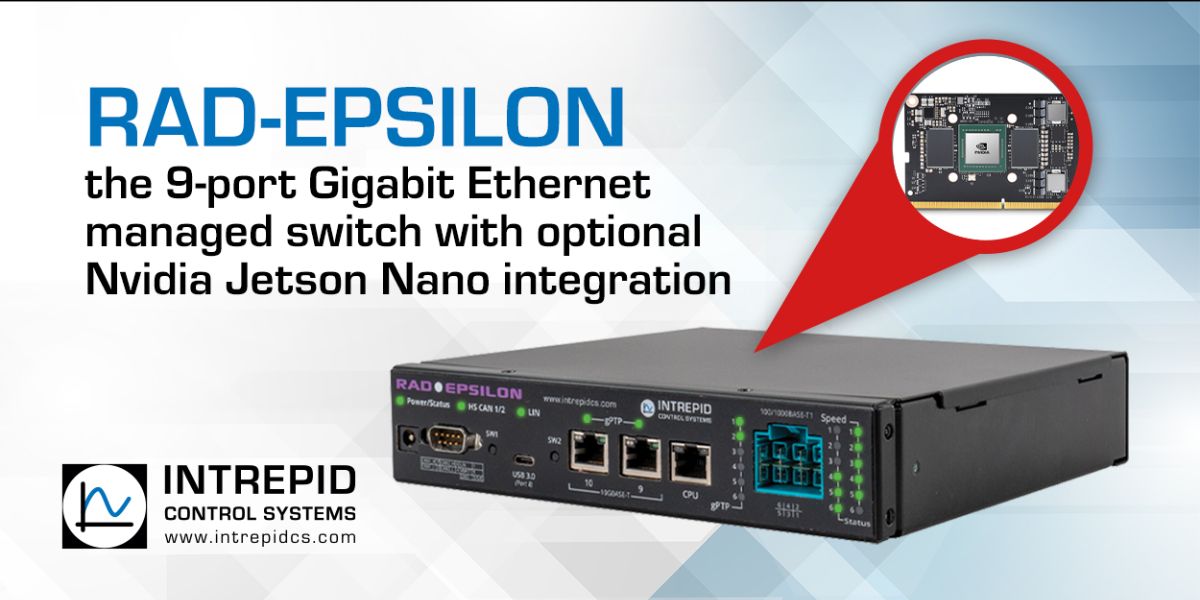 Introducing RAD-Epsilon : 9-Port Gigabit Automotive Ethernet Managed Switch