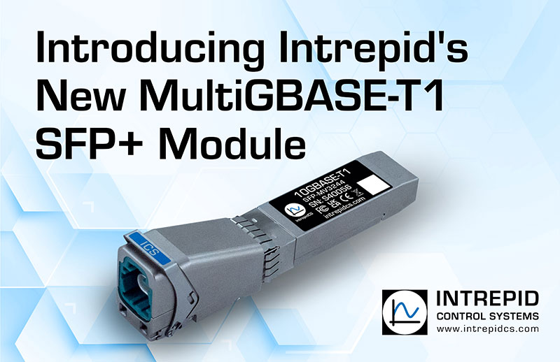 2.5 / 5 / 10GBASE-T1 – MultiGBASE-T1 SFP+ Module with TC10 & MACsec