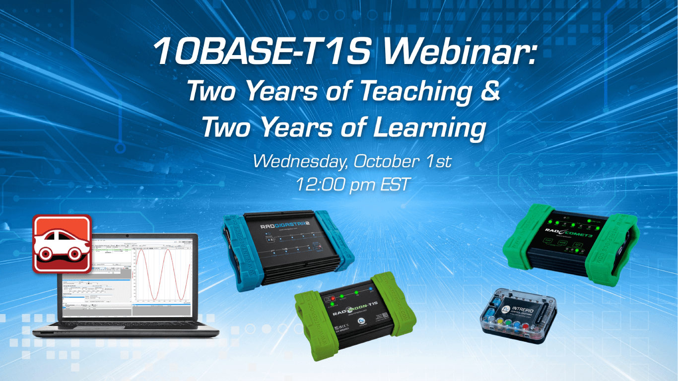 10BASE-T1S Webinar: Two Years of Teaching & Two Years of Learning